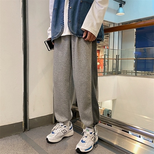 1港风休闲裤男潮流夜光荧光的抽绳大码M-5XL运动裤子K7126P35控58图片