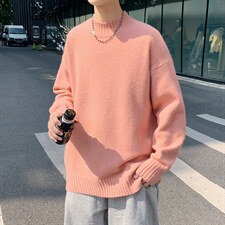 ！供直播！品质秋冬男士半高领毛衣中性纯色针织衫M666特P38,男装针织衫/毛衣,电商B220