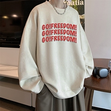 麂皮绒卫衣男大码重磅长袖t恤男JW81338-P35，男装卫衣，电商A040