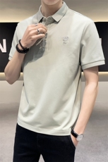 数据好时尚字母男款短袖青春流行韩式T恤POLO衫A329-2535-P50，男装T恤，电商A329