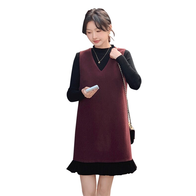 韩版宽松休闲两件套春秋套装2D075-(P155-K205),女装连衣裙,2D075