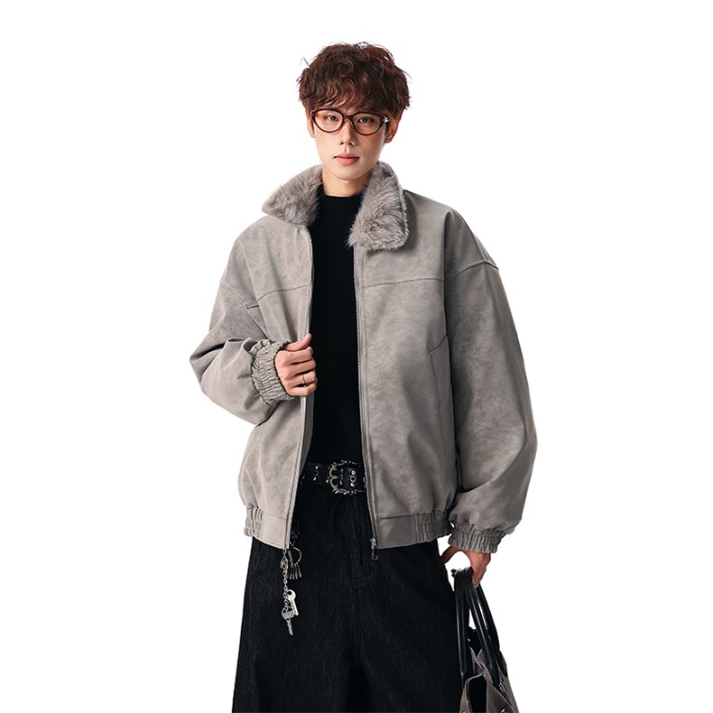 主推冬季立领新款宽松/座山雕外套潮加厚棉衣XZ102B-1M818-P115,男装棉衣,星座102B-1