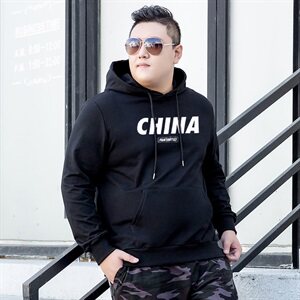 M-9XL男大码连帽套头卫衣 5032-1_2077P70图片