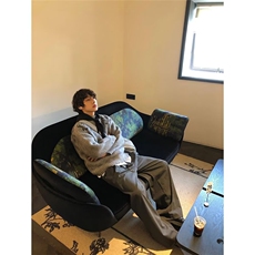 潮流百搭简约时尚日系慵懒新款气质文艺开衫毛衣513AMY2722P43，男装针织衫/毛衣，星座513A