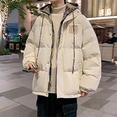 冬季潮风假两件外套男新款美式棉衣XZ102B-1-M9903P125，男装棉衣，星座102B-1
