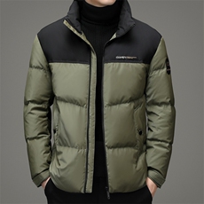 2023新款冬季中年男羽绒服加厚外套爸爸装宽松上衣YYYR102-P240，男装羽绒服，电商B212（原钱塘6029）