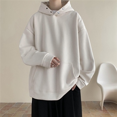 重磅oversize连帽卫衣男潮牌加绒美式复古宽松大码情侣外套上衣服，男装卫衣，星座1303B