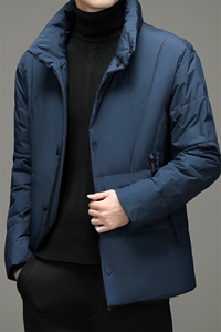 新款2023冬季羽绒服男装保暖白鸭绒面包服爸爸装YYYR6629970-P280图片