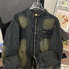 秋季新款美式复古夹克水洗外套QB01P80，男装夹克，星座1116-2