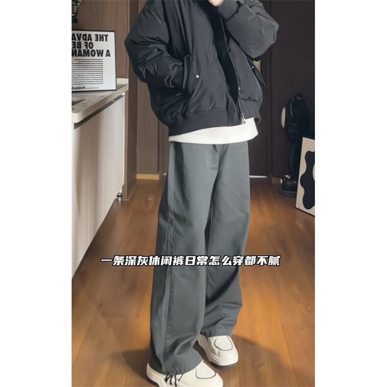 视频私高质量水洗纯棉纯色美式弯刀工装牛仔裤WNK001-P58,男装牛仔裤,星座313A(原308A-2)