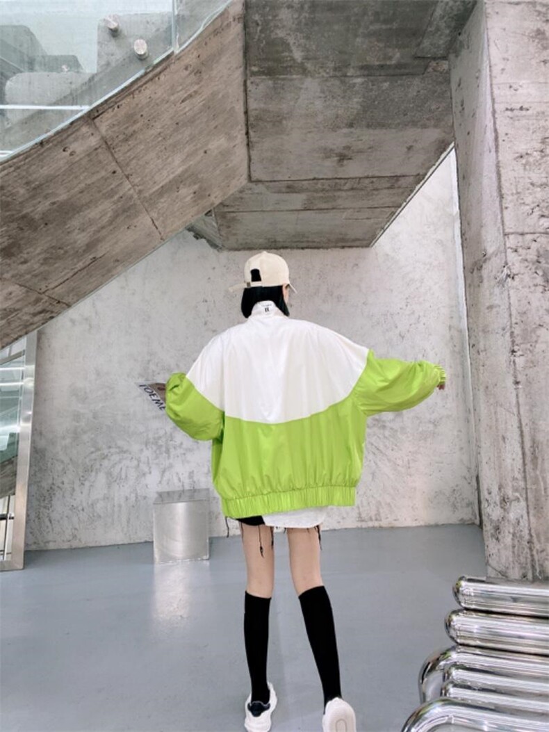 2022春款拼色韩版外套，其它，金漫莎