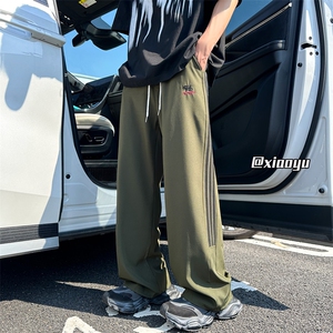 XZ616 夏季冰丝薄款刺绣织带休闲长裤 TY2514 特P35控68图片