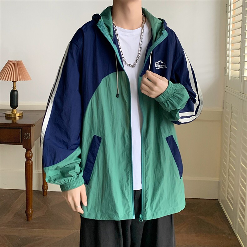 2024年夏季新款防晒衣休闲情侣冲锋上衣外套F0667-P63,男装夹克,星座308B-2