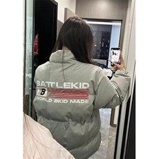 潮牌美式复古字母面包棉服男冬季情侣高街棉衣外套MC07，男装棉衣，星座1116A（原606A-3）