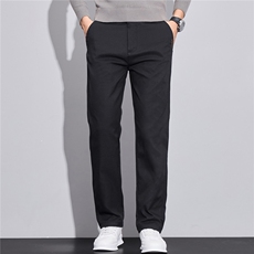 秋冬季厚款休闲裤男士修身直筒商务百搭长裤子H597p38现货外贸，男装休闲裤，星座224-1