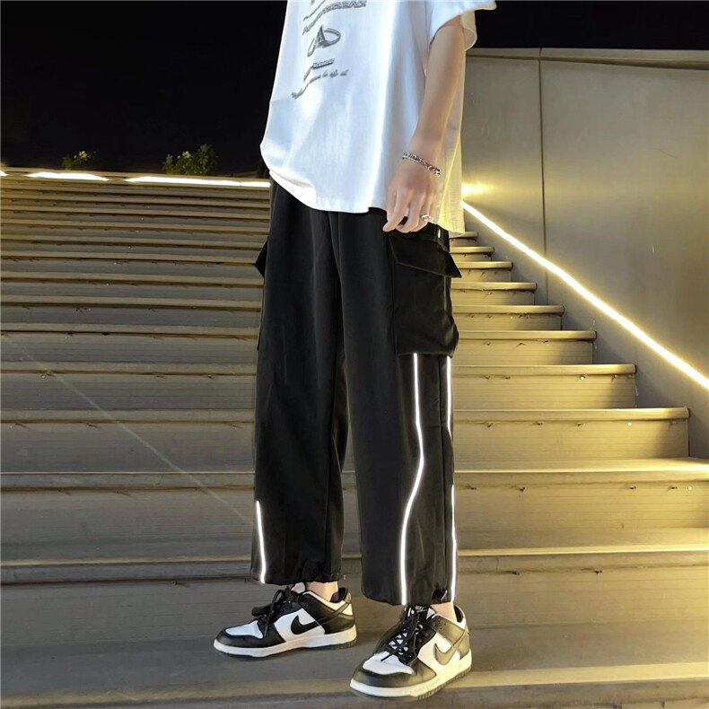 男秋季新款港风休闲裤RK105P36图片