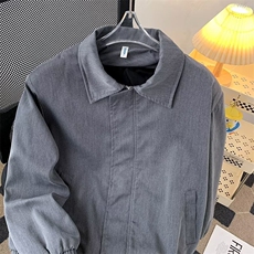 秋款男夹克衫干部领导宽松休闲外套JK0223P68，男装夹克，星座1013-1