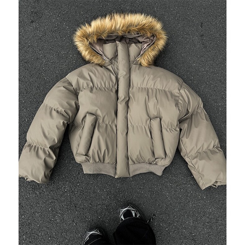 现货DMF6023-特批125短款毛领羽绒服男款冬季外套，男装羽绒服，星座603-2