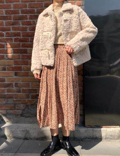 【现货】新款黄金貂短外套 白，杏，咖 MLXL，女装短外套，FUMEI赋美