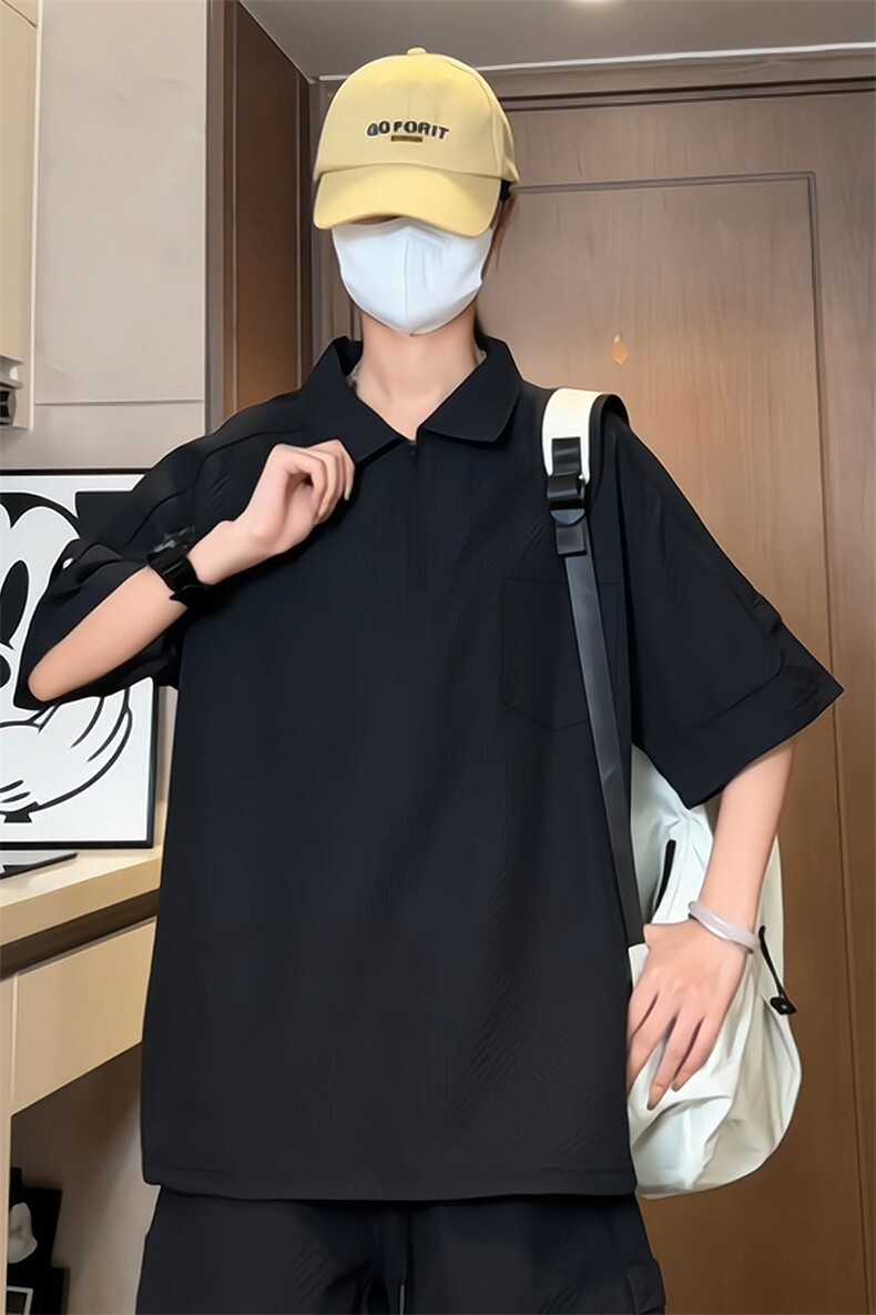 量大优供视频夏款polo衫短袖T恤男XH76-特P25,男装T恤,电商B367