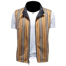 2025春装男士两面穿马甲背心M-5XL9008-P140（假模图），男装背心/马甲，钱塘6026