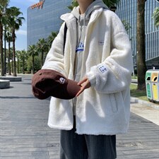冬装羊羔绒棉服外套潮流宽松休闲加厚棉衣A161-2-276-P95,男装棉衣,电商A161-2