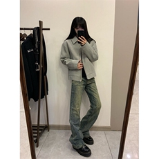 美式正肩夹克男春季穿搭新款翻领行政上衣简约休闲西服外套JB984，男装夹克，星座1116A（原606A-3）