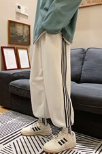 电商基地春夏男港风条纹抽绳束脚松紧腰运动休闲裤D201-DM14-P45,男装休闲裤,电商D321-1