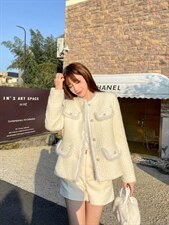 小香风羽绒服，女装羽绒服，静魅