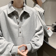新款潮流运动外套秋装韩版vibe男女同款翻领卫衣HY630TP48控78，男装卫衣，电商A102B