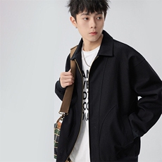 2025春季新款水洗棉夹克男青少年学生潮流外套，男装夹克，星座1206（原A206）