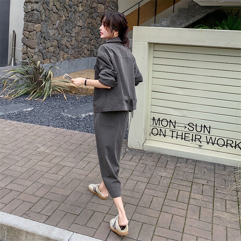 现货工装两件套2C0958883P185K258,女装套装/套裙,2C095