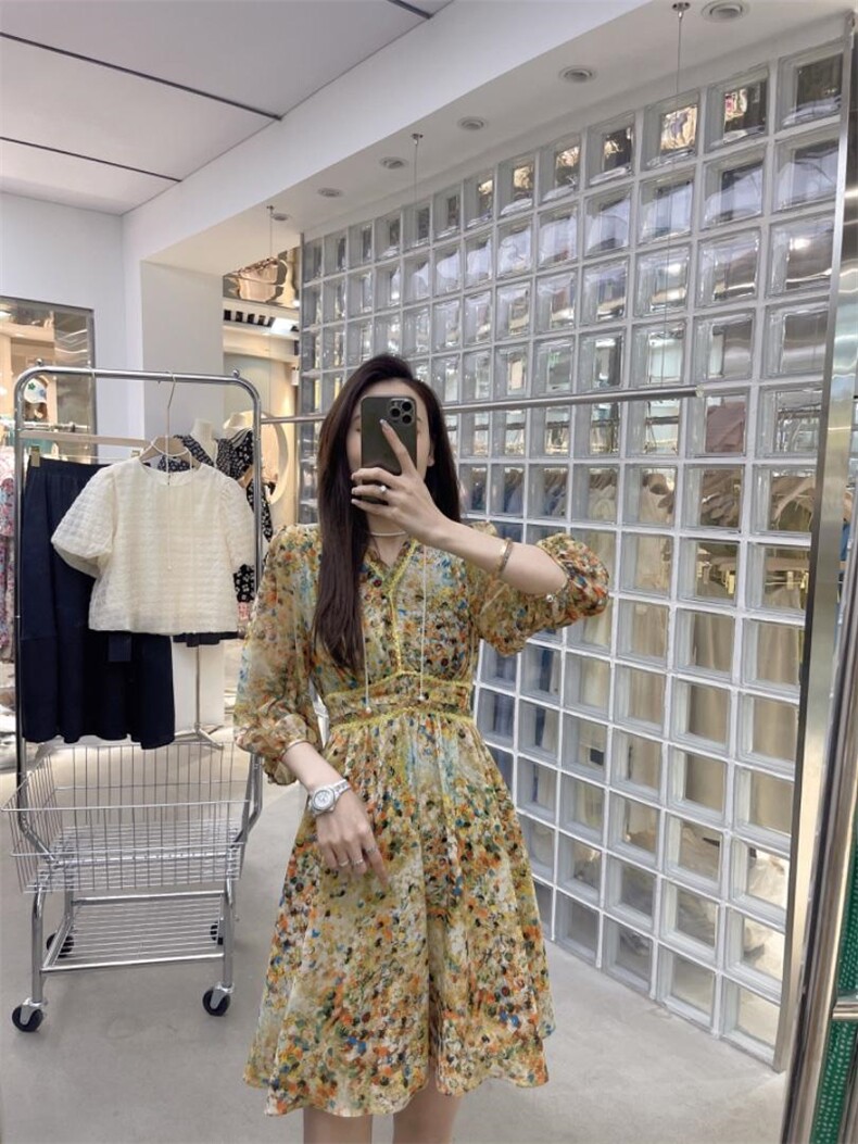 现货，夏季新品超百搭连衣裙，女装连衣裙，挑剔猫