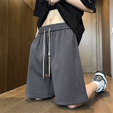 2024夏季新款潮牌宽松运动五分裤男美式休闲短裤现货K7760-P41，男装牛仔裤，星座512-3