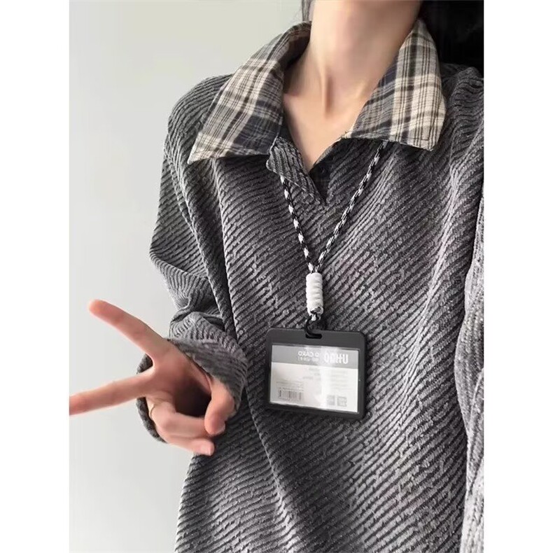 雪尼尔长袖t恤男秋冬季小香风针织百搭打底衫大码宽松外套上衣,男装T恤,四季星座505