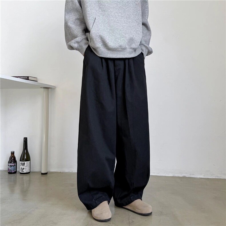 新款宽松休闲裤男韩版潮流百搭裤子HR47P52,男装休闲裤,星座1116-2