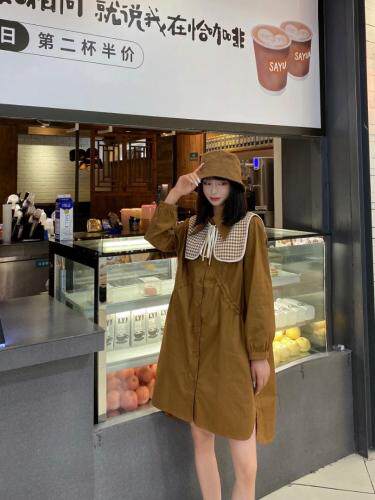 秋季新款连衣裙，女装连衣裙，黑米