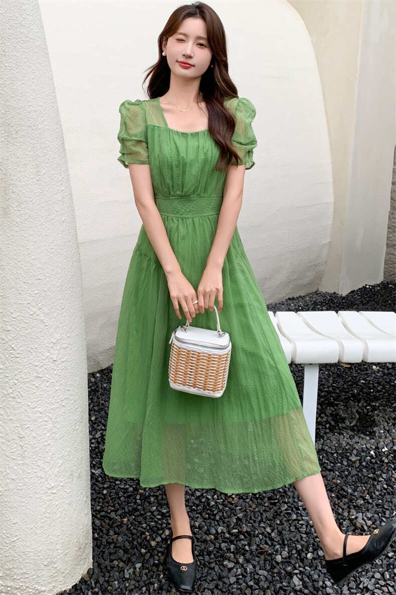 酒红色连衣裙2025新款女夏轻熟风高级感气质精致法式收腰天丝长裙,女装连衣裙,超帛