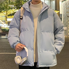 现货高品质美式高街冬季重磅三防加厚羽绒棉衣厚外套面包棉服，男装棉衣，电商A443