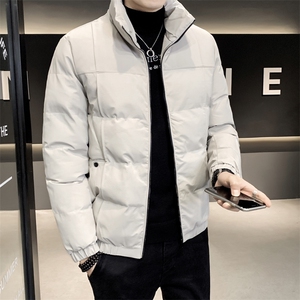店主风棉衣男 2024冬季新款纯色修身跑量立领棉服外套MY2382-p125图片