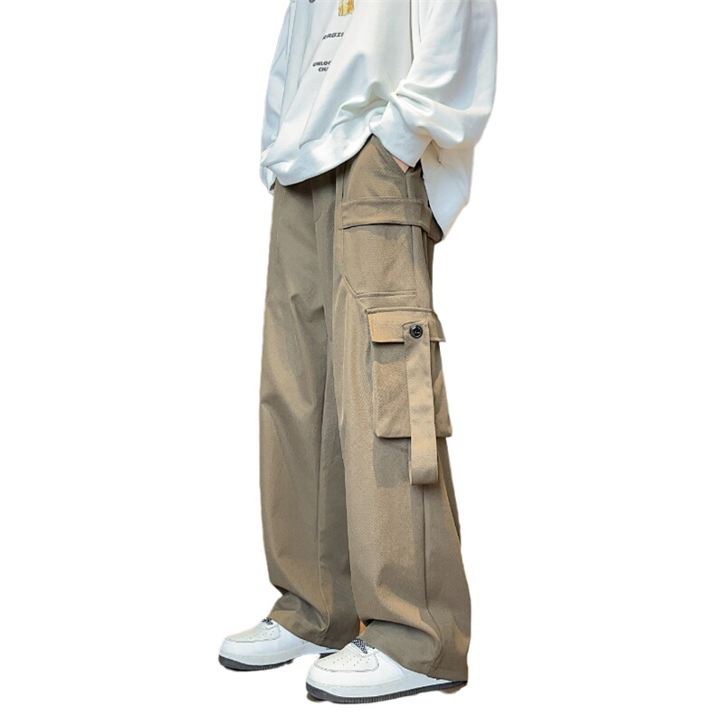 常年备货款男宽松直筒高街潮牌工装休闲长裤K812p55大量备货,男装工装外套,电商D315A