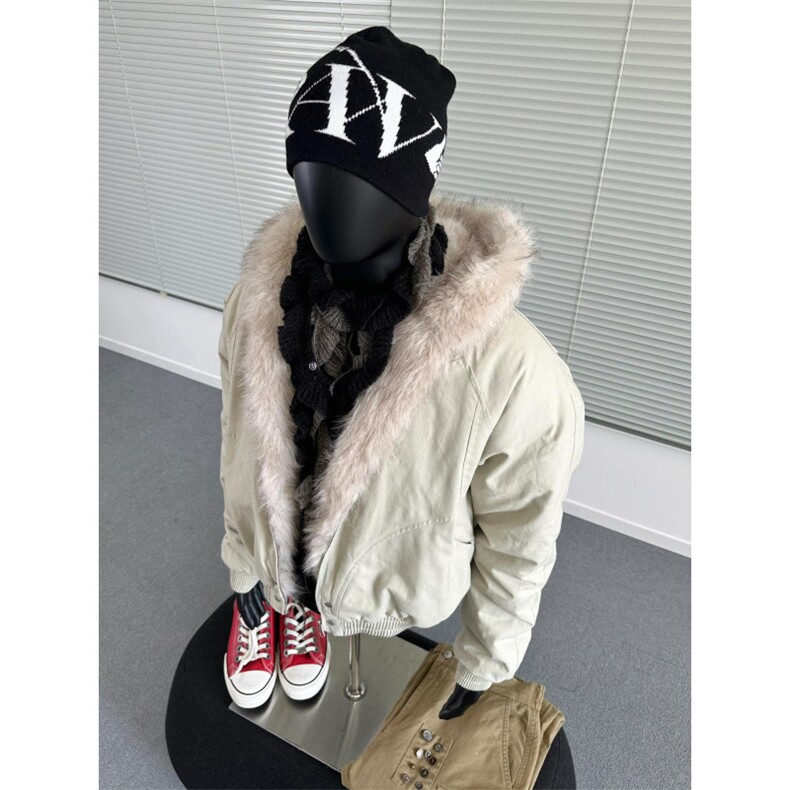 座山雕毛领宽松百搭棉衣ZM076-P130,男装棉衣,星座313A(原308A-2)