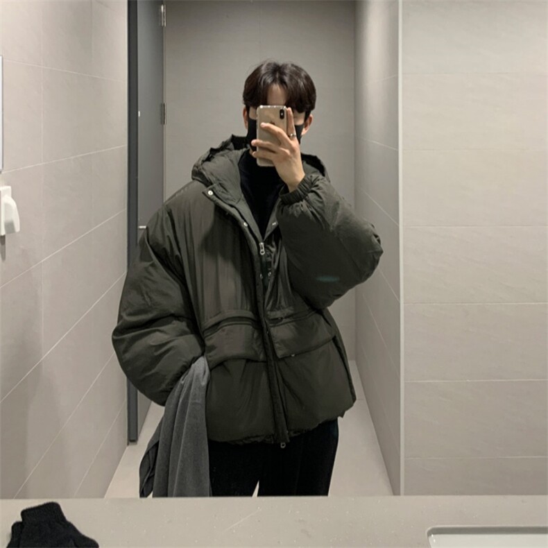 816B-MF809-P125韩保暖棉衣宽松面包服棉袄外套,男装棉衣,星座816B