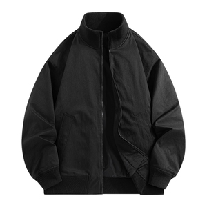 男士夹克新款立领夹克男飞行服W108P70图片