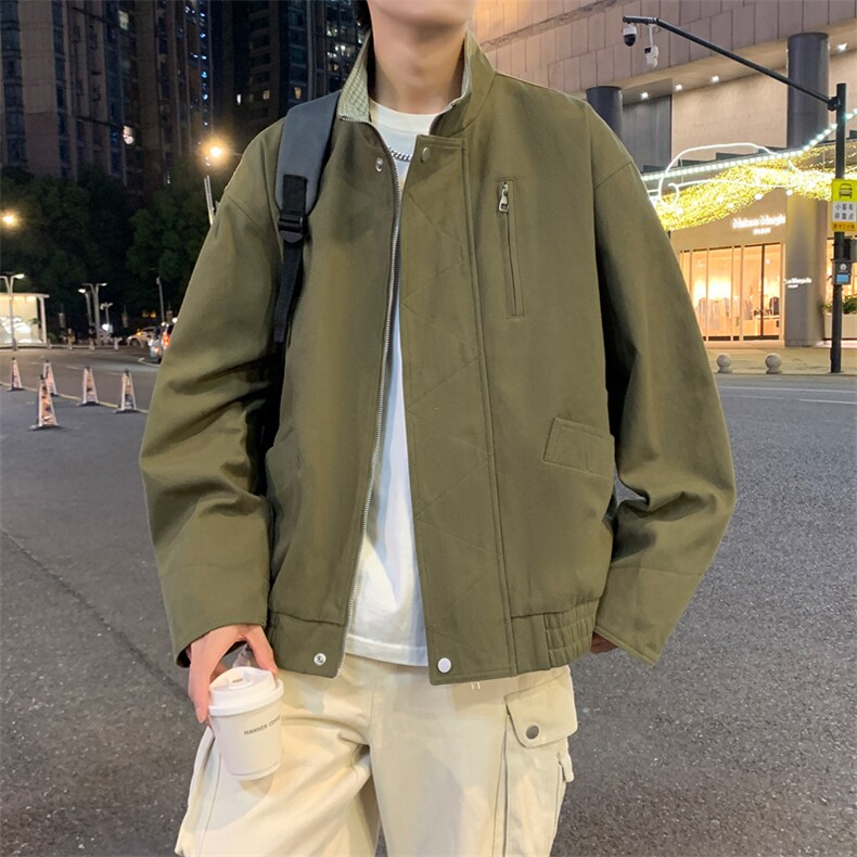 美式vintage豹纹衬衫夹克牛仔短袖外套设计感JK02528-P90,男装衬衫,星座308B-2