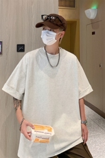 短袖t恤2025男夏季款设计感小众显瘦修身圆领上衣潮TX601-特P22，男装T恤，电商A178