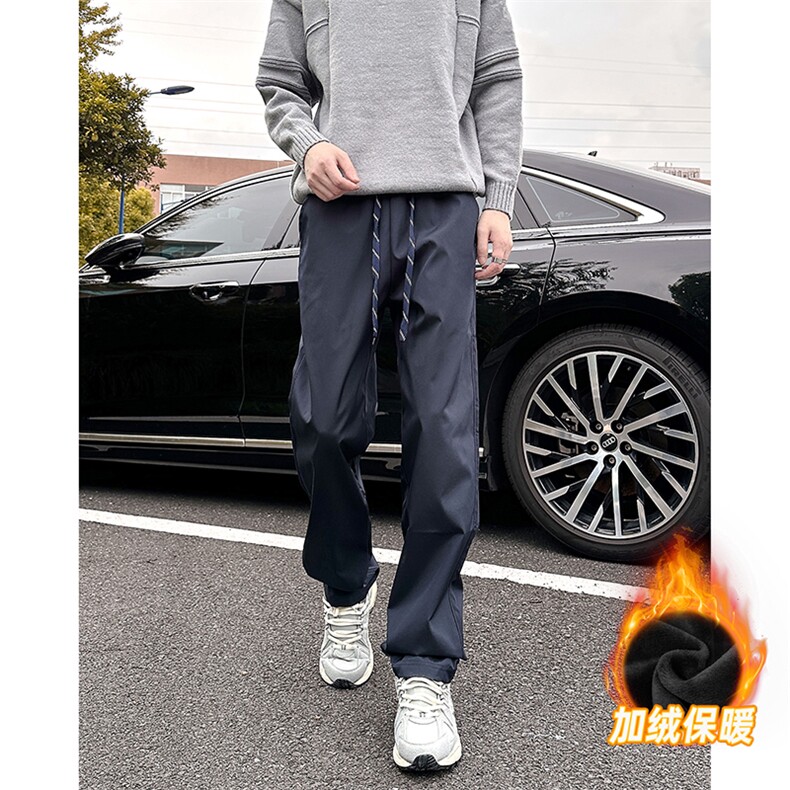 XK60015JR-P30加绒款秋冬季（抽绳版）高品质抖音小脚裤,男装卫衣,电商A178