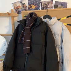 90羽绒服冬季加厚保暖立领短款宽松白鸭绒外套A436-0021-P180，男装羽绒服，电商A436