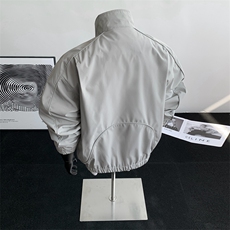韩版设计感翻领垫肩斜纹夹克简约cleanfit夹克外套JK02537-P80，男装夹克，星座308B-2