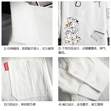 QC58115-P45亚麻七分袖衬衫男大码五分袖衬衣男短袖网格挂拍，男装衬衫，电商A040A